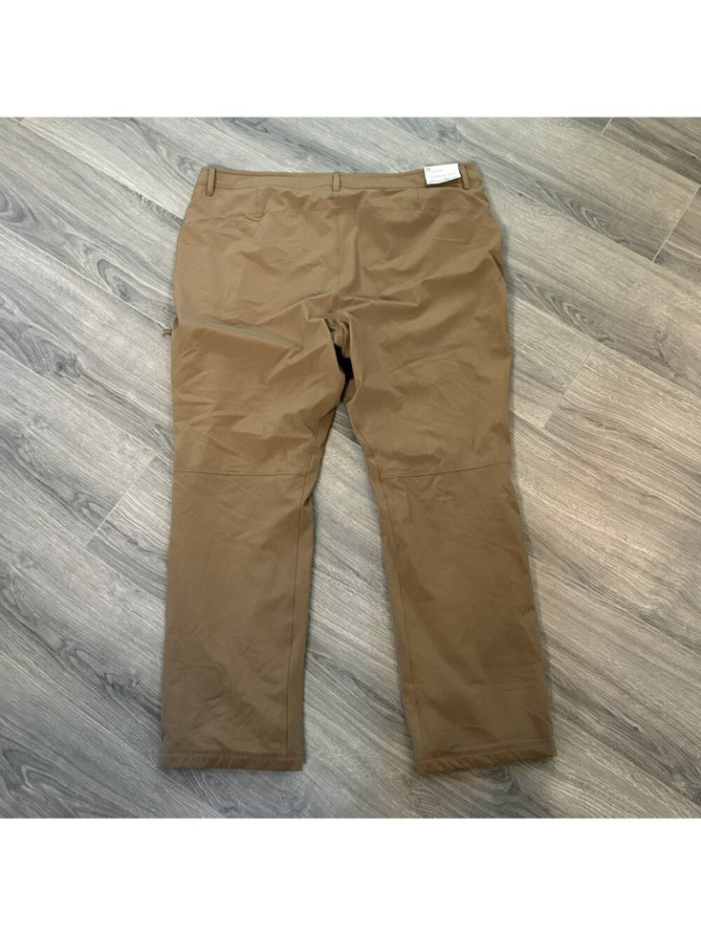 Eddie Bauer Pants Womens 22W Hazelnut Flexion Lined 2.0 Fleece Lined Straight - Picture 2 of 14